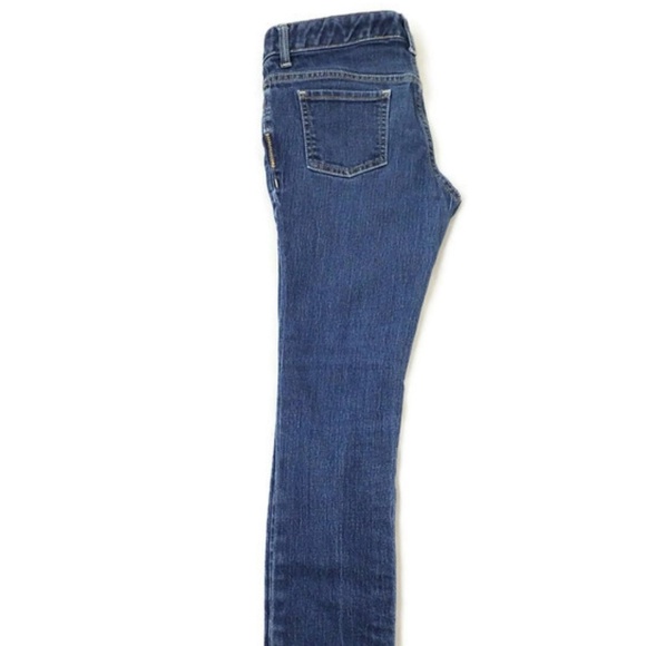Old Navy Dark Wash Super Skinny Stretch Denim Jeans Girls Size 14 Regular - Picture 6 of 9